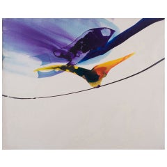"High Hum," Oil on Canvas Painting by Paul Jenkins, 1963 5