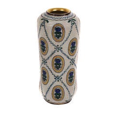 Austrian Secession Period Ceramic Vase by Ernst Wahliss Co., c. 1910