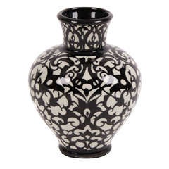 German Art Deco Period Ceramic Vase by Velten Vordamm, circa 1920s