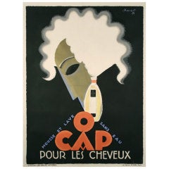 Original French Art Deco Period Poster by Charles Loupot, 1928