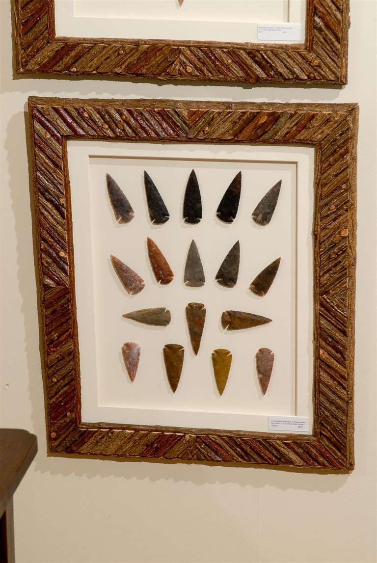 wall mount arrowhead display case