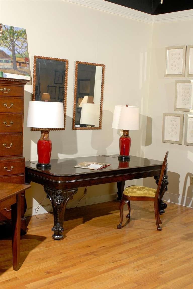 American Empire Circa 1890-1900 Wonderful Foyer Table or Desk For Sale