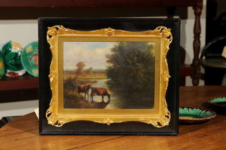 Victorian 19th Century Oil Painting