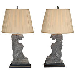 Antique Wonderful Architectural Elements Made into Lamps