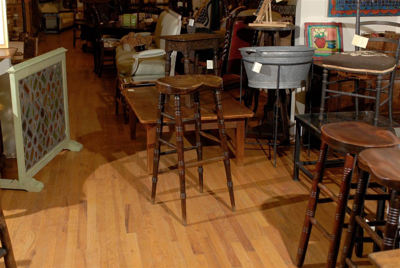 english saddle bar stools