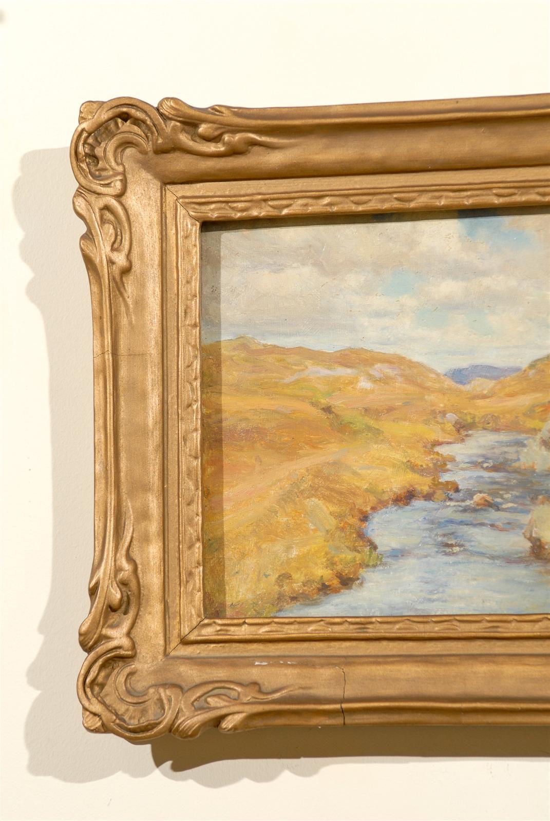Original Painting by George Hall-Neale, Early 20th Century For Sale 1