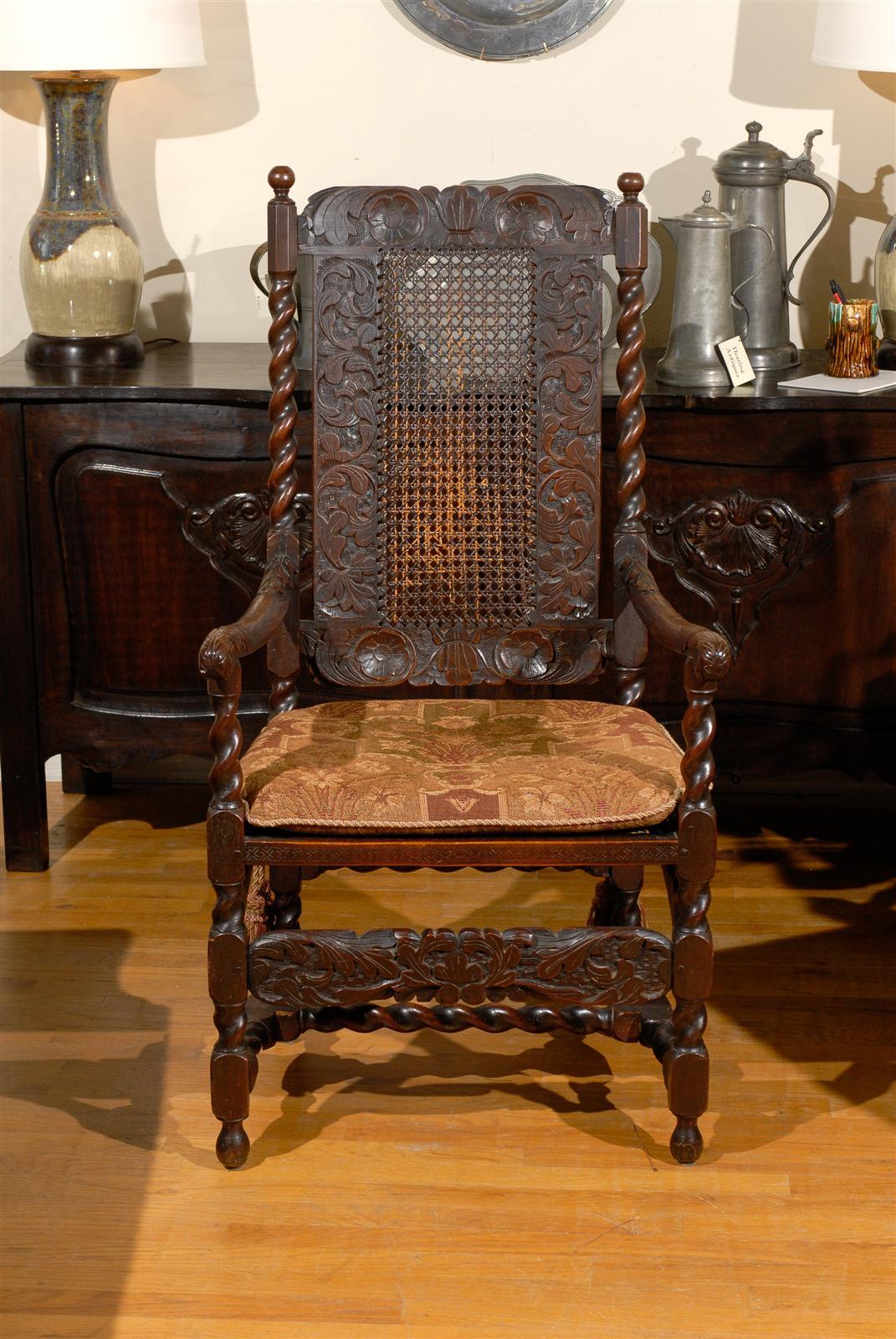  18th c Arm Chair For Sale 1