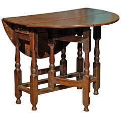 English Gateleg Table, 19th Century