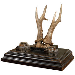 Handsome Antler Ink Stand