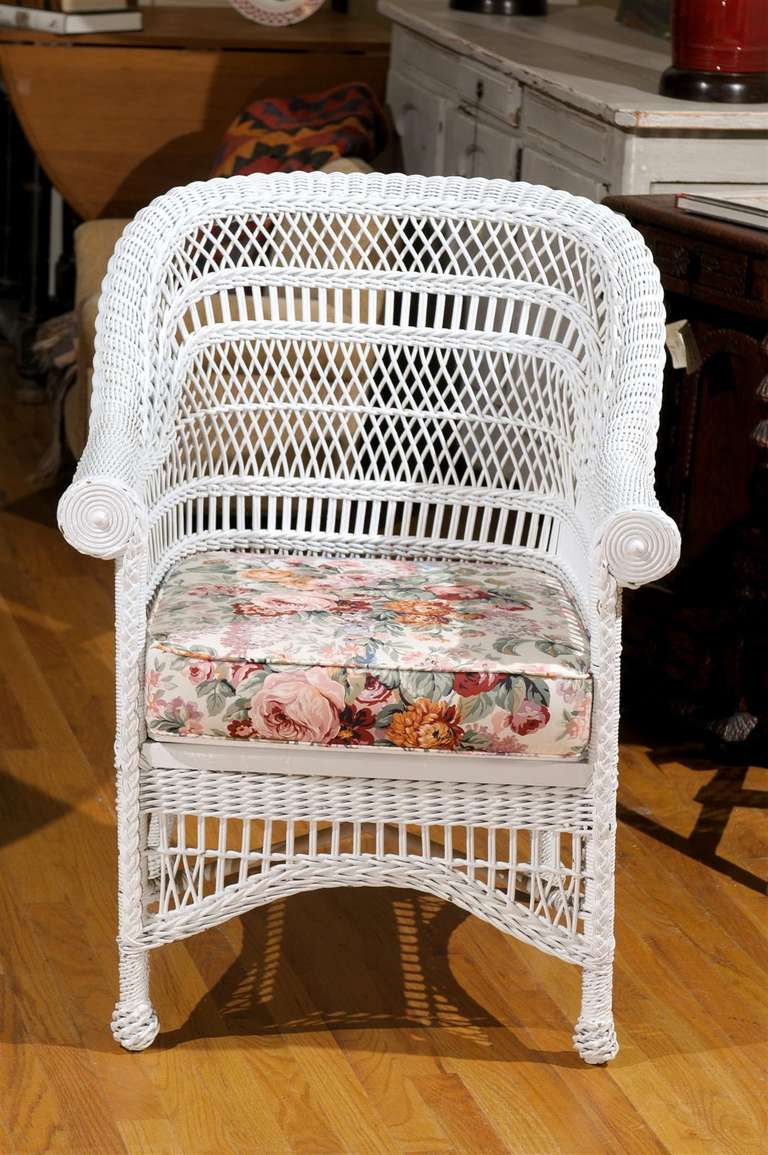 American Wicker Chair, circa 1900 4