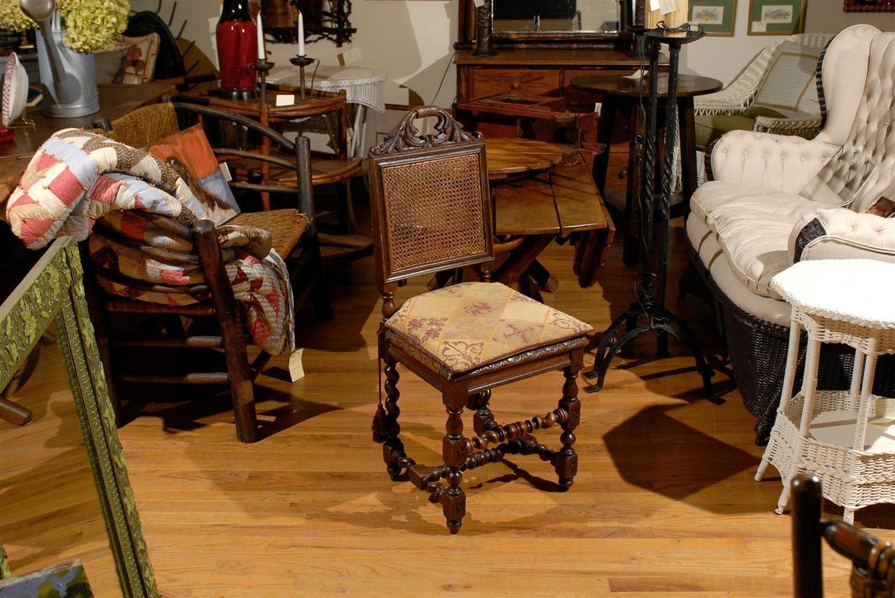 Georgian English 19th Century Side Chair For Sale