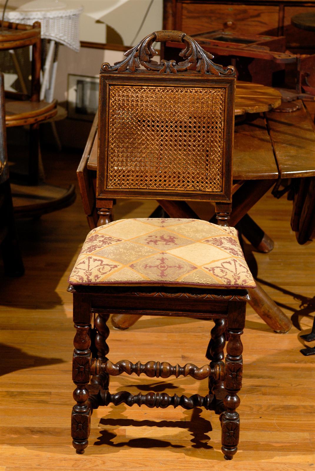 English 19th Century Side Chair For Sale 1