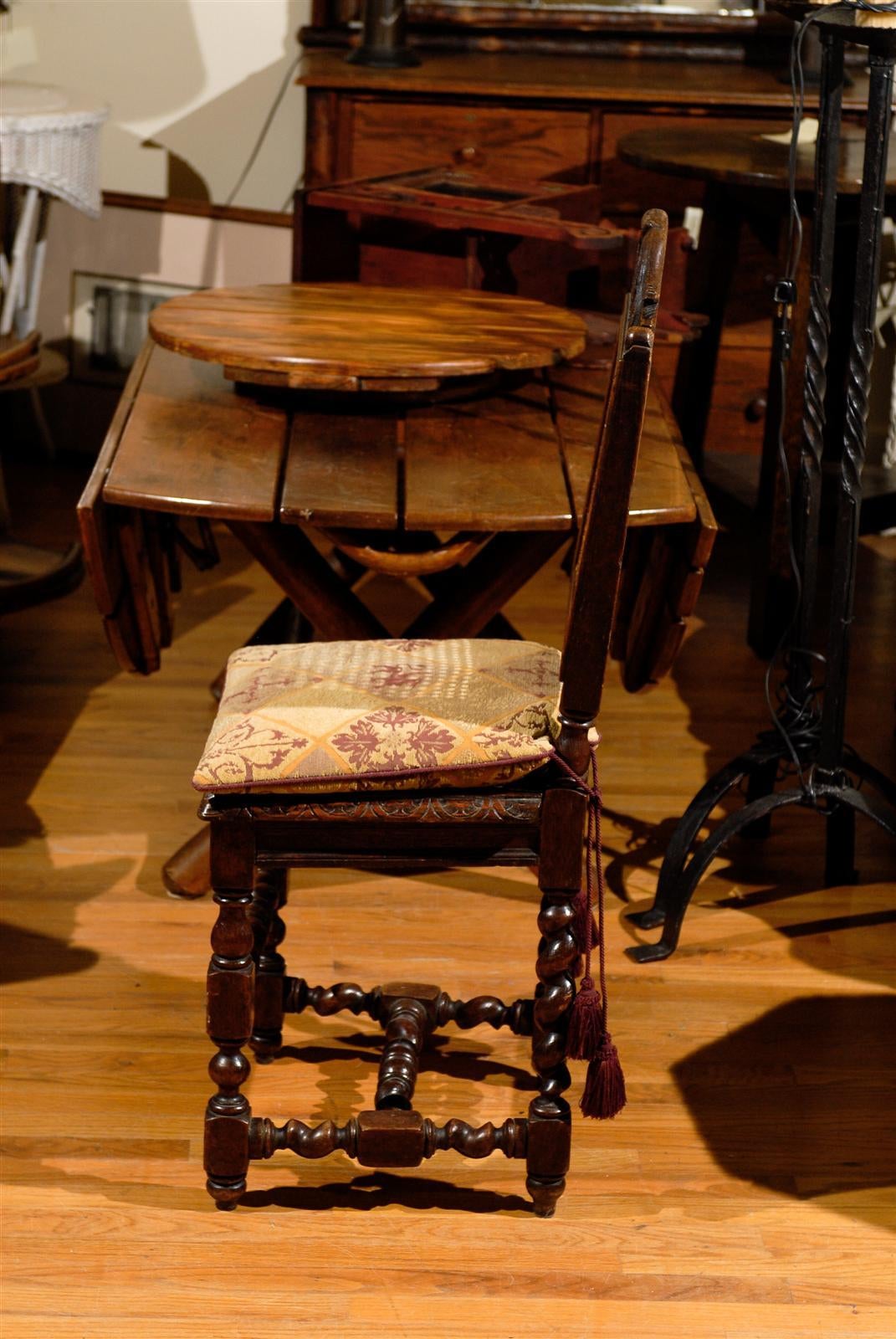 Joinery English 19th Century Side Chair For Sale
