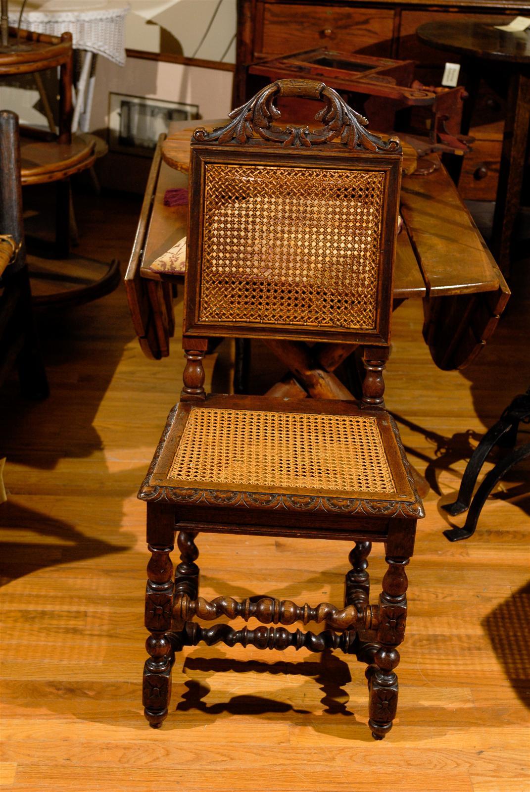 English 19th Century Side Chair For Sale 2