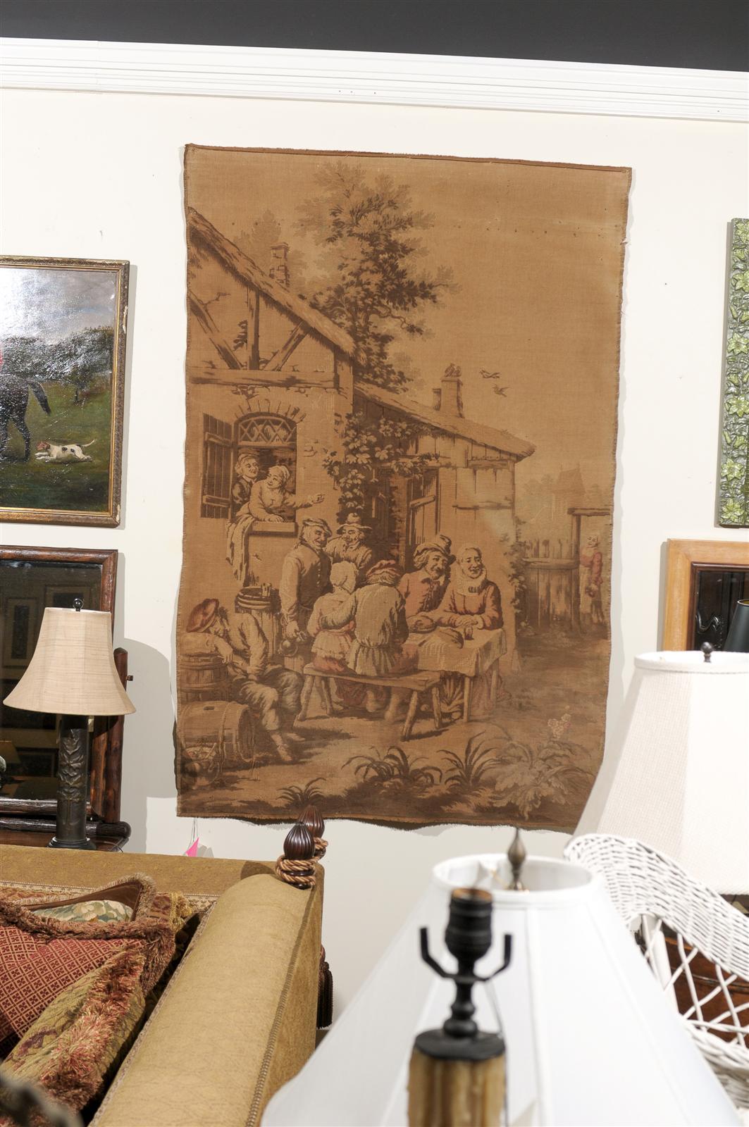 Flemish Tapestry In Good Condition For Sale In Atlanta, GA