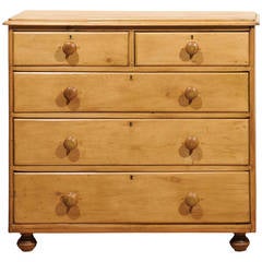 Late 19th Century English Pine Chest