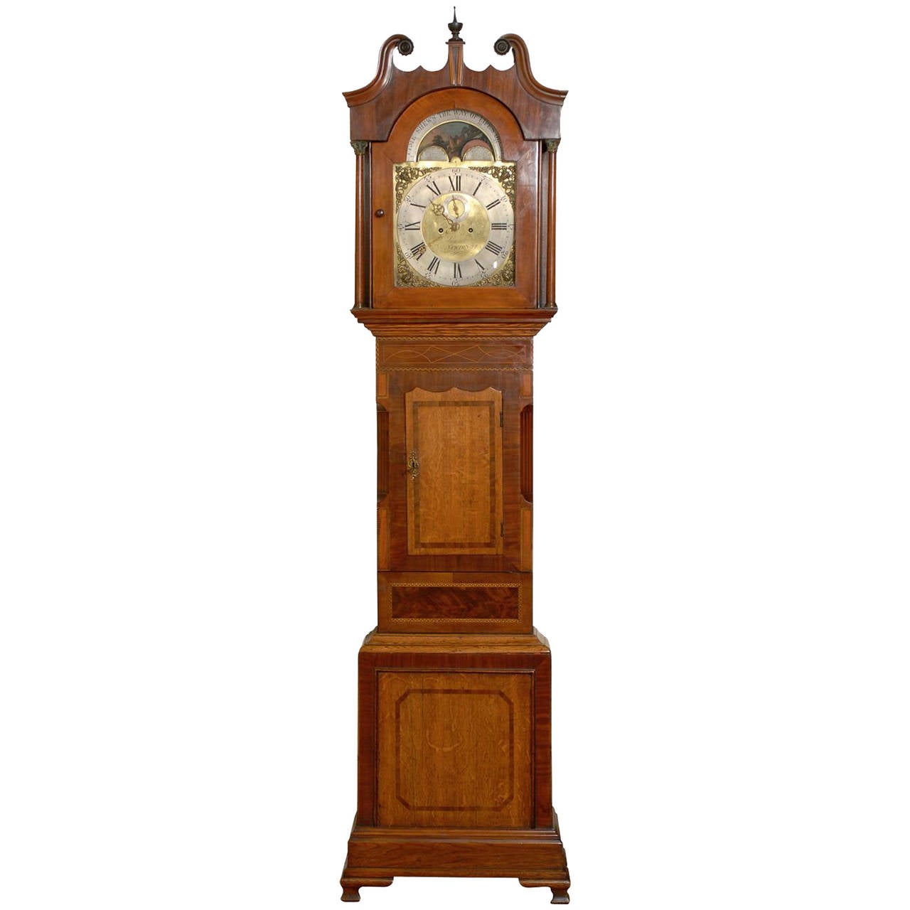 18th Century Grandfather Clock by Wm Lawson of NewtonleWillows For