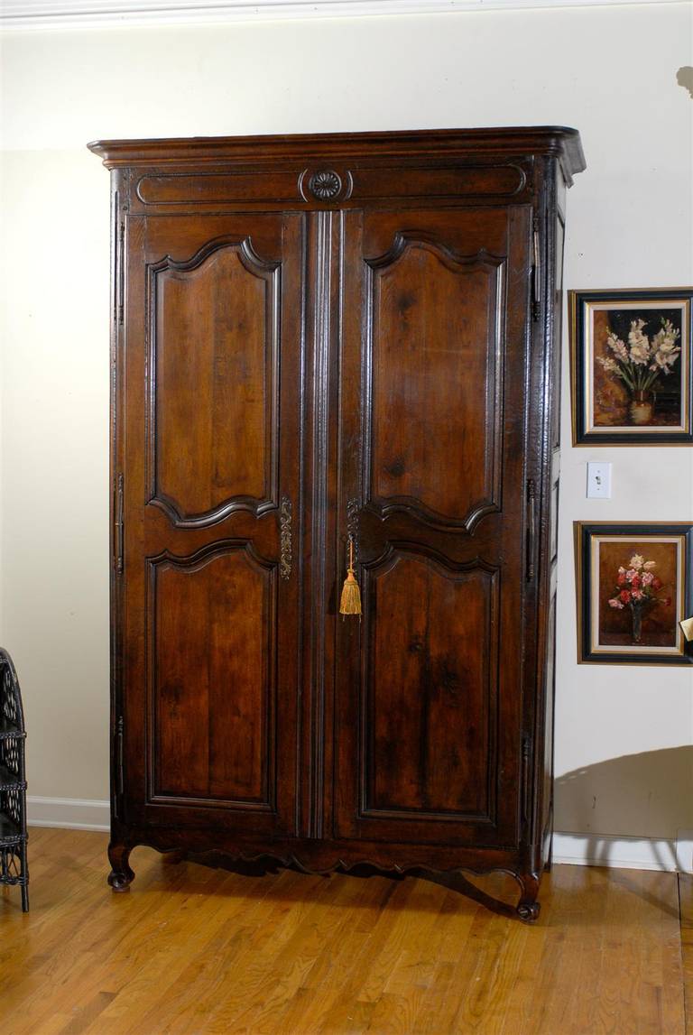 Iron 19th Century French Armoire For Sale
