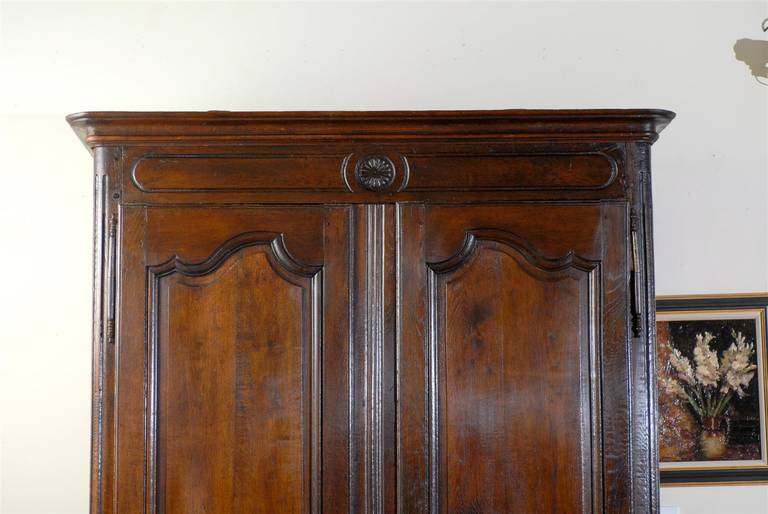 French Provincial 19th Century French Armoire For Sale