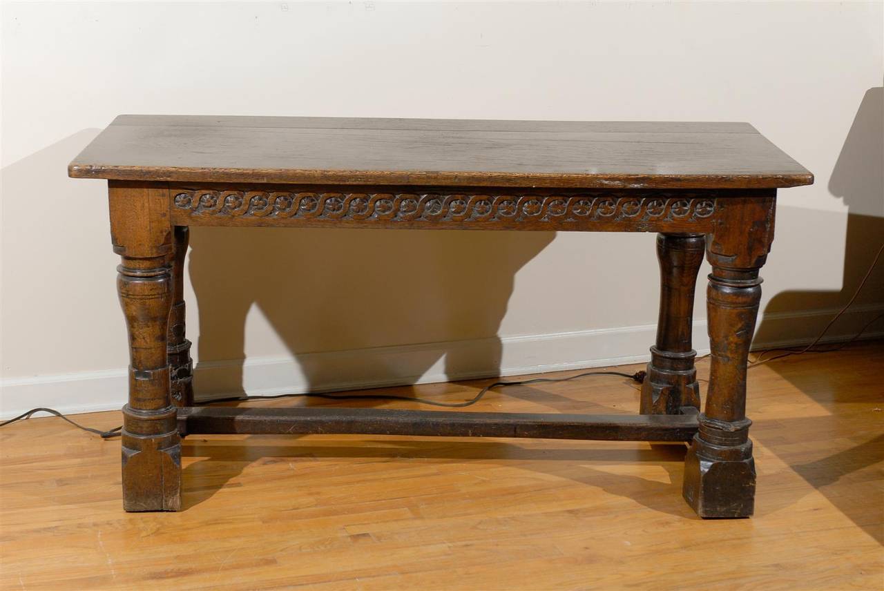 18th Century and Earlier Late 17th Century Refractory Table