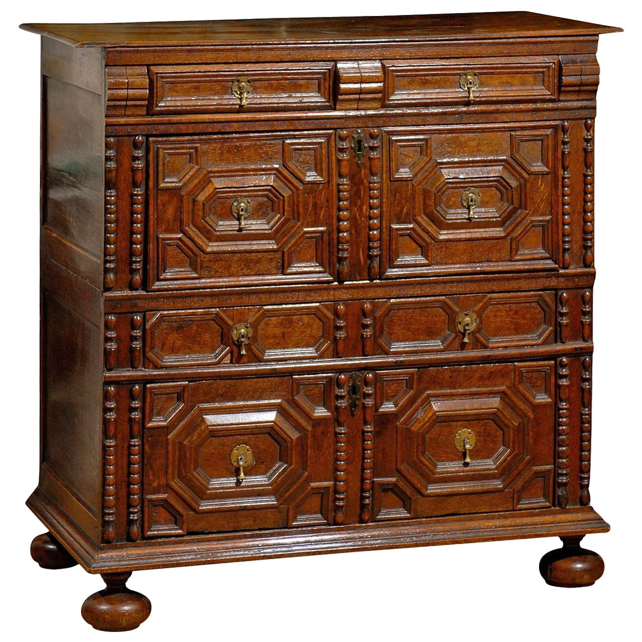 Early 18th Century Jacobean Chest