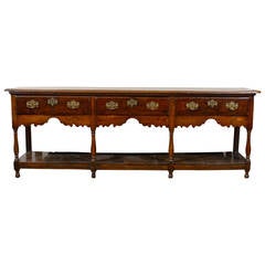 late 17th or early 18th Century English Dresser Base
