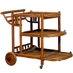 Very Rare Old Hickory Tea Cart from 1920-1930