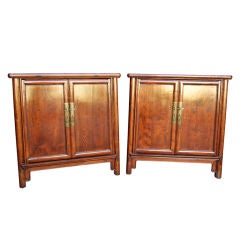 Pair of Ming style cabinets. Pair of Ming style cabinets.