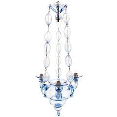 Blue Murano Glass Suspension