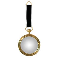 1950's Brass Fornasetti Mirror