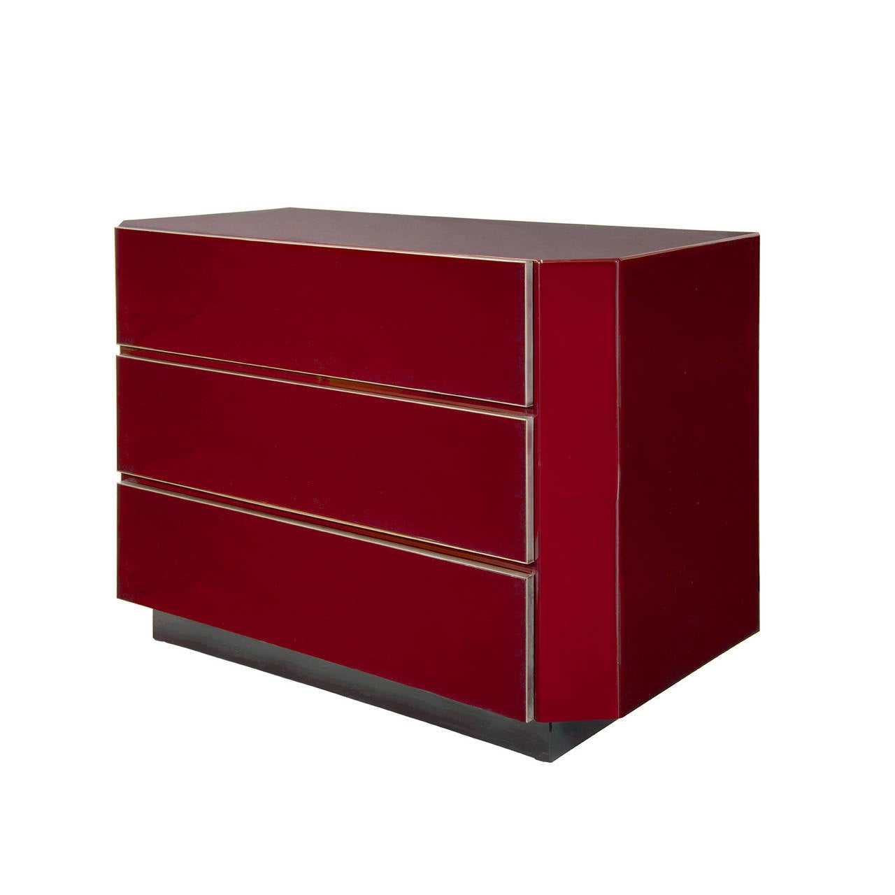 burgundy chest of drawers