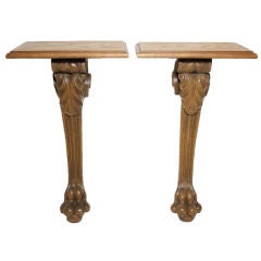 Pair of Napoleon III Claw-Foot Wall Brackets 3