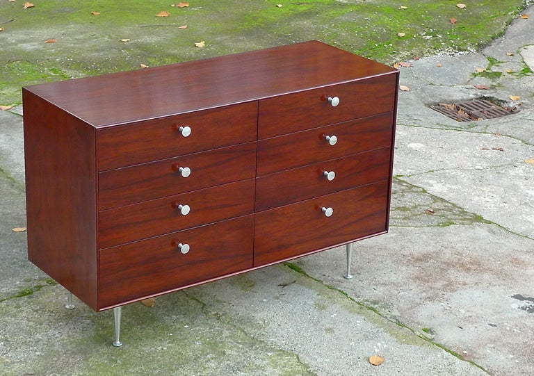 Mid-Century Modern George Nelson for Herman Miller Thin Edge Dresser For Sale