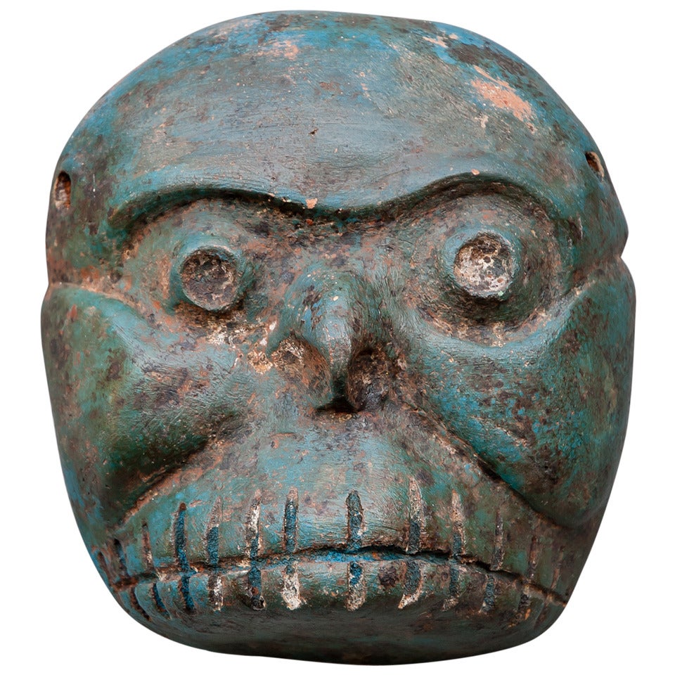 Vintage Mexican Death Mask