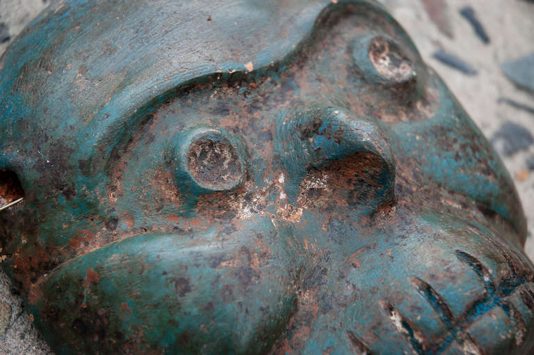 Vintage Mexican Death Mask 1