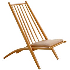 Vintage Alf Svensson Congo Chair Inspired by Tapiovaara, Sweden, 1954