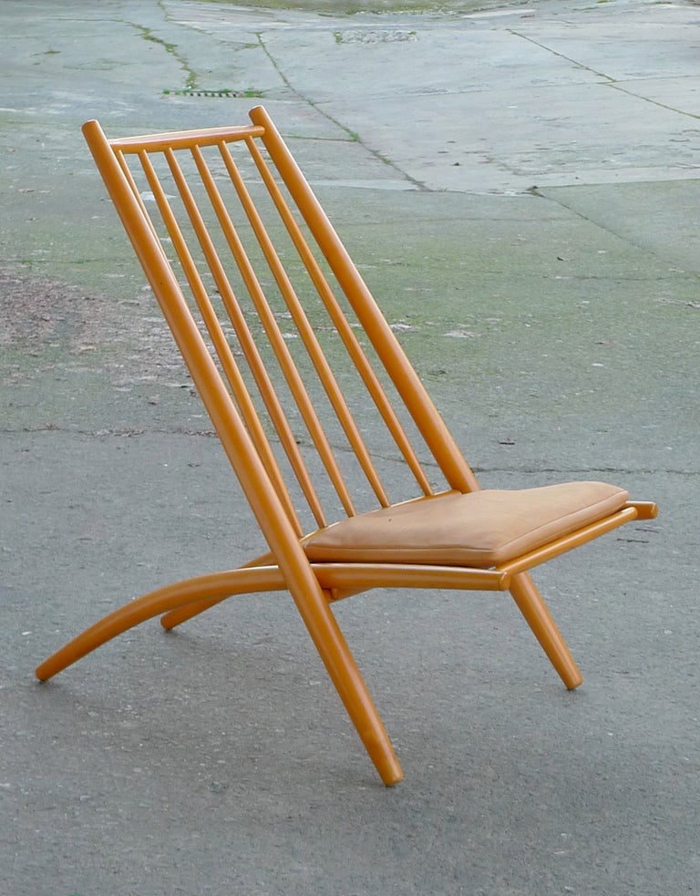 Mid-Century Modern Alf Svensson Congo Chair Inspired by Tapiovaara, Sweden, 1954