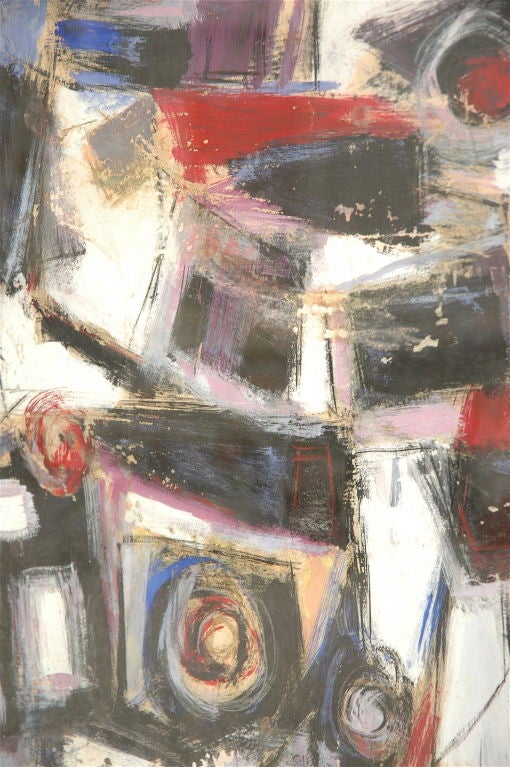Bernard Zawisa Abstract, 1957 2