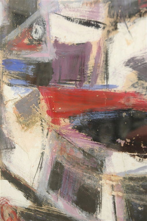 Bernard Zawisa Abstract, 1957 3