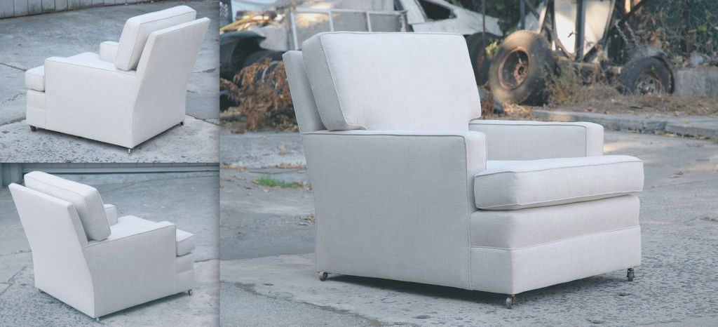 Modern Paul Frankl Custom Lounge Chair