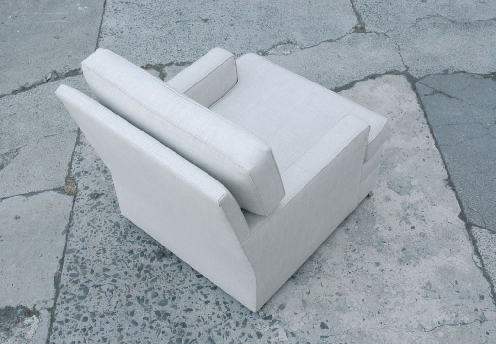 Mid-20th Century Paul Frankl Custom Lounge Chair