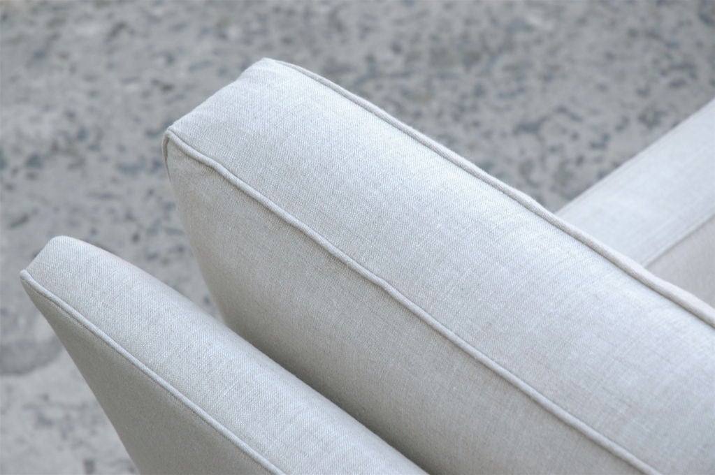 Linen Paul Frankl Custom Lounge Chair