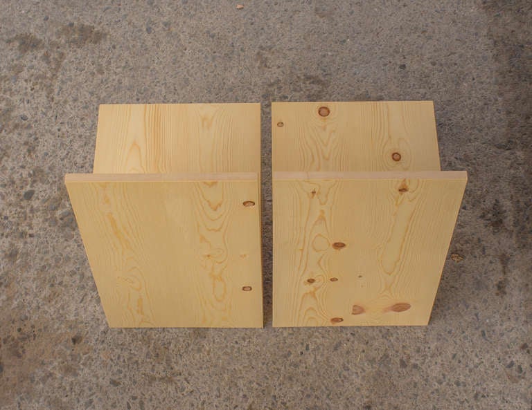 Donald Judd Chair Duo 1