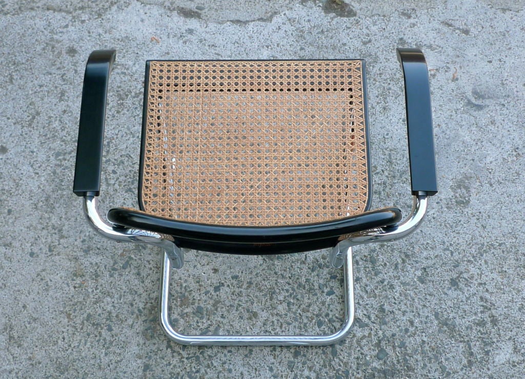 Italian Marcel Breuer 1928 Cesca Chair, Stendig