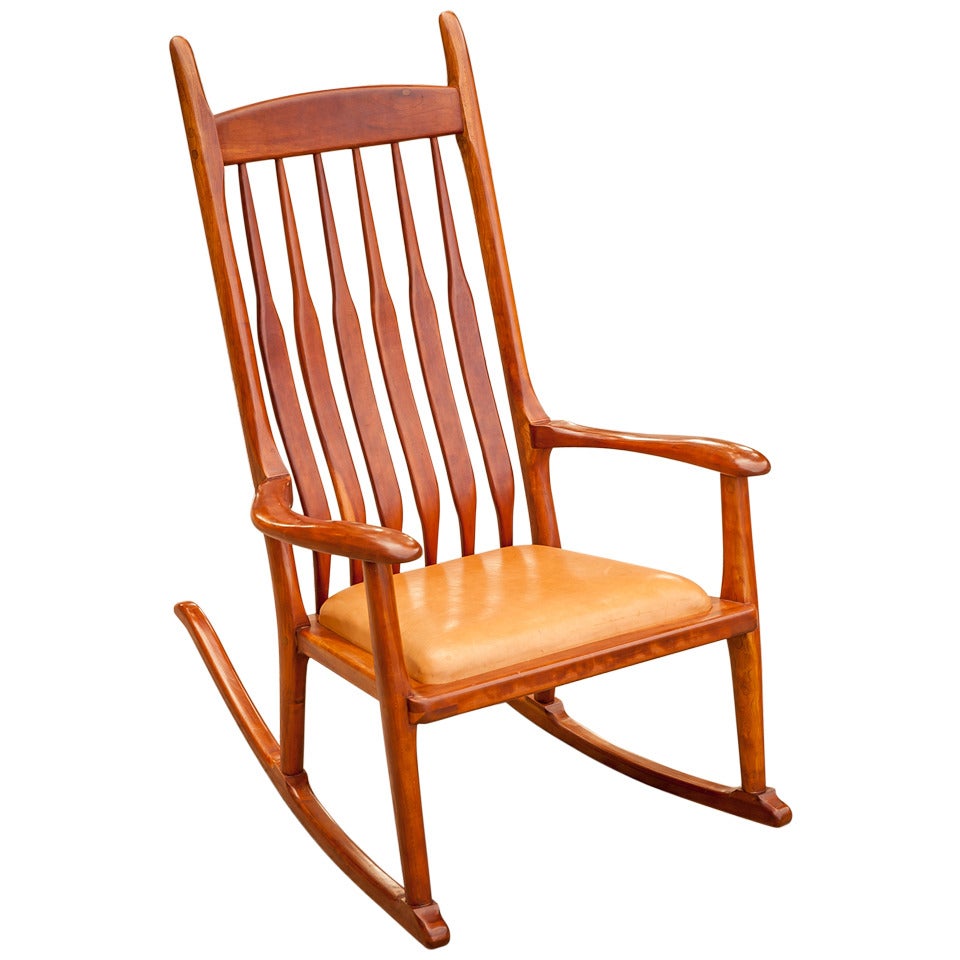 Ed Steckmest Vintage Rocker Chair For Sale