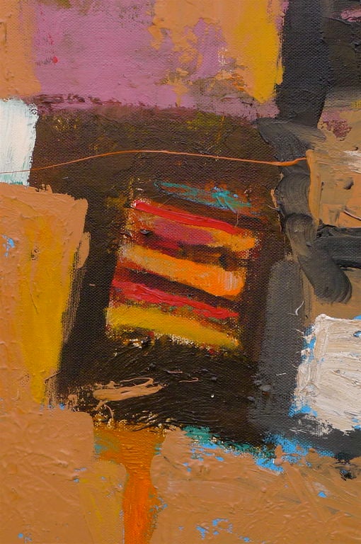 Ralph Johnson Abstract Painting 1958 5
