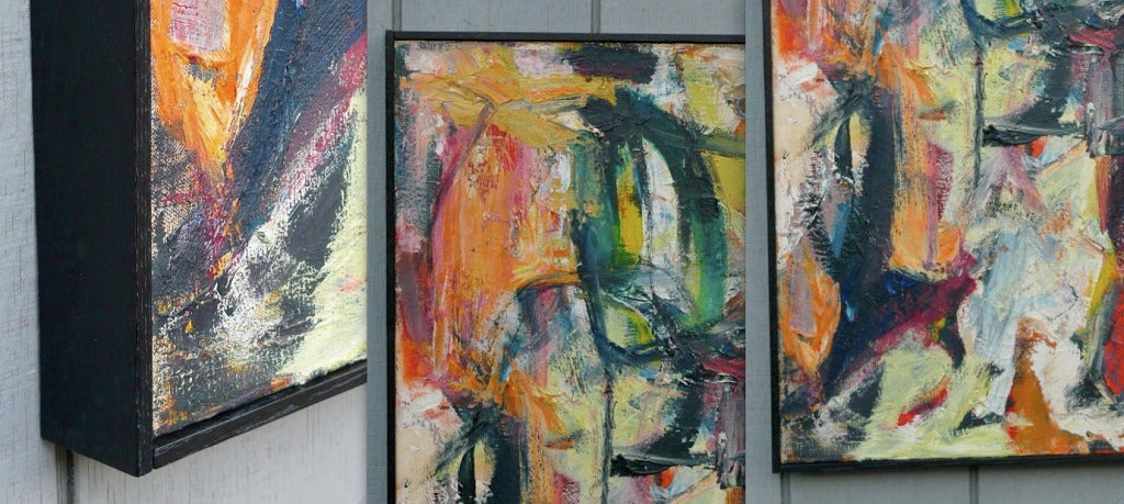 Karl Kasten Abstract Oil on Canvas 1
