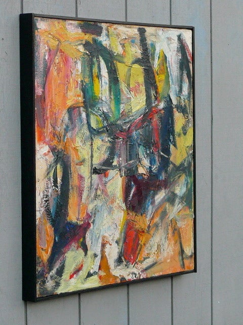Karl Kasten Abstract Oil on Canvas 2