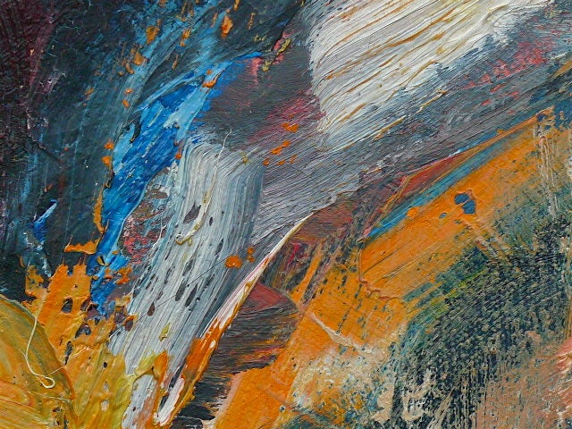 Karl Kasten Abstract Oil on Canvas 3