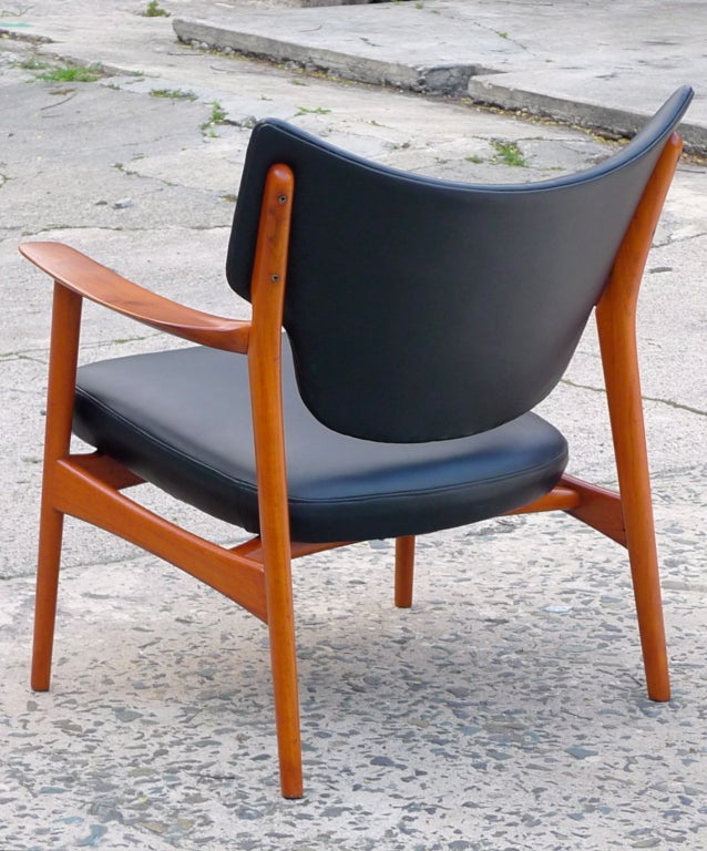 Peter Wessel Rare Vintage Lounge Chair 2
